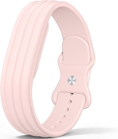 Getino Sport Silicone Band Compatible with Google Fitbit Air | Soft Breathable Lightweight Replacement Strap for Women Men, Sweatproof Waterproof Fitness Band for Workout, Swimming & Daily Wear in Saudi Arabia