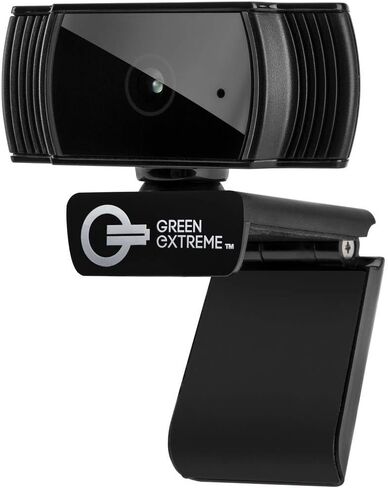 Green Extreme T200 Full HD Webcam 1080p 30FPS Widescreen Mode, Autofocus System, Hi-Speed USB 2.0 (6-Pack) in Saudi Arabia