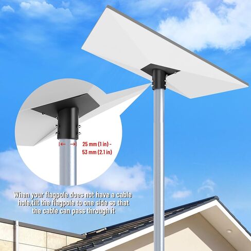 Starlink Gen 3 Pipe Adapter Mount | Heavy Duty Bracket for Permanent Installation | Optimized Ventilation | Low Profile Natural ABS for V3 Router & Power Supply in Saudi Arabia