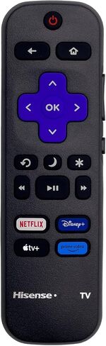 جهاز تحكم عن بعد بديل من OEM لعام 2024 متوافق مع جميع تلفزيونات Hisense Smart 4K roku Ultra HDTV وليس لـ roku Box Stick (Netflix/Disney+/ Apple TV+/ Prime Video+) in Kuwait