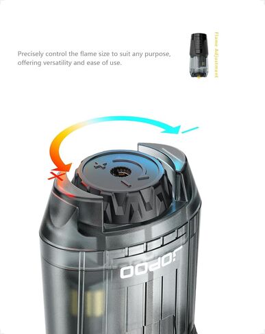 Windproof Jet Flame Turbo Torch Lighter Butane Refillable (Sold Without Gas) in Kuwait