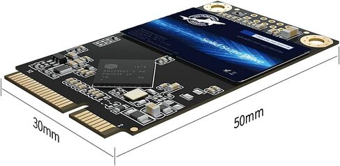 SSD mSATA 16GB Dogfish Internal Solid State Drive High Performance Hard Drive for Desktop Laptop SATA III 6Gb/s Includes SSD 32GB 60GB 64GB 120GB 128GB 240GB 250GB 480GB 500GB (16GB MSATA) in Kuwait