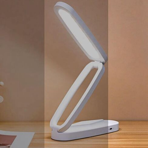 ViaGasaFamido Rechargeable Reading Lamp Foldable Touch Desk Light with Eye Care LED, Portable USB Rechargeable Table Lamp for Students Learning Reading in Kuwait