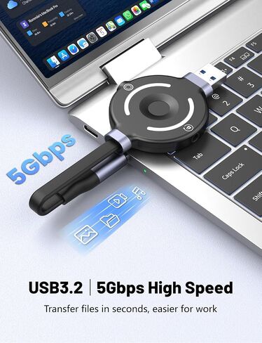 Plug & Play USB3.2 Type C Hardware Fingerprint Encrypted Flash Drive, Emergency Reset Tool, No Software Setup, 64 Fingerprints,Universal for PC/Laptop/Phone(128GB) in Kuwait