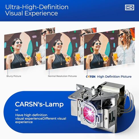 CARSN 5J.JEE05.001 Projector Bulb with Housing for Benq W1110 W1210ST W2000 W2000 HT2050 HT2150ST HT2050A HT3050+ Replacement Projector Lamp in Kuwait