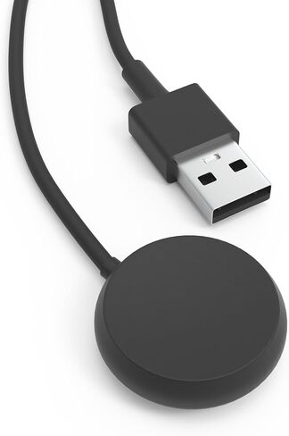 Sinoacc Charger for Google Pixel Watch 1, USB Charging Cable Replacement for Google Pixel Smartwatch - Black in Kuwait