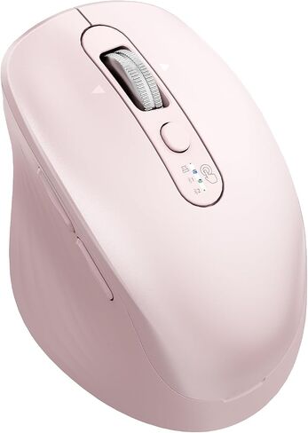 INFINMIND Wireless Bluetooth Mouse, Multi Device (BT1/BT2 + 2.4G USB) Mouse for Laptop, iPad & Mac, 4-Way Scroll with Side Buttons, Silent Click Ergonomic Offce Mouse, Adjustable DPI in Saudi Arabia
