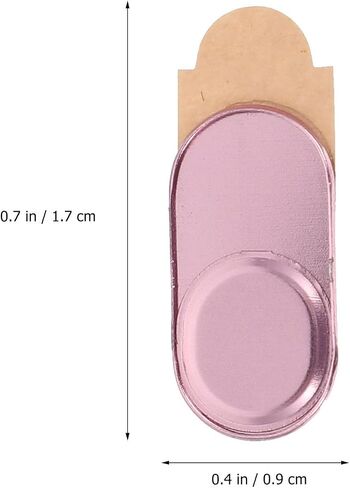 3pcs Golden Aluminum Alloy Webcam Privacy Cover for Laptop Cameras in Kuwait
