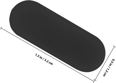 3 Pcs Black Abs Webcam Privacy Cover Slide Protector for Laptop in Kuwait