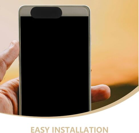 3 Pcs Black Abs Webcam Privacy Cover Slide Protector for Laptop in Kuwait