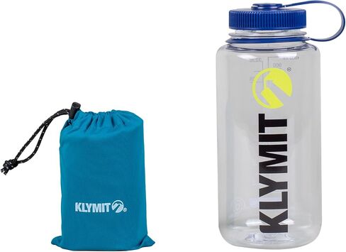 Klymit Pillow X Base XL - Ocean Depths | Lightweight & Quickly Inflatable Travel Pillow | Perfect for Airplanes, Backpacking, Hammocks, and Camping in Kuwait