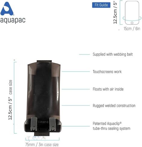 Aquapac Waterproof Radio Microphone Case, Mini in Saudi Arabia