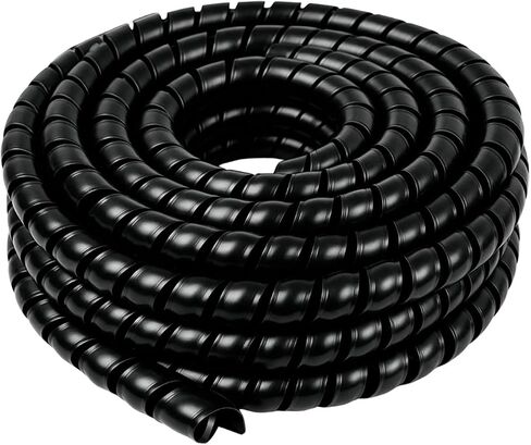 1 Pcs Spiral Wrap Cable Protector, 3/4" OD x 20' Pre‑Cut Hose Guard in Saudi Arabia