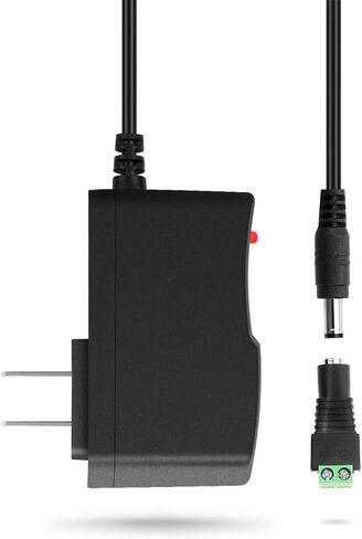 Aclorol 5V 2A Power Supply Adapter 100-240V AC to DC 5Volt 10W 2A 1A Universal Power Charger Converter Transformer 5.5X 2.5mm for WS2812B 5V LED Pixel Strip Lights Security System Router CCTV (5 pack) in Saudi Arabia