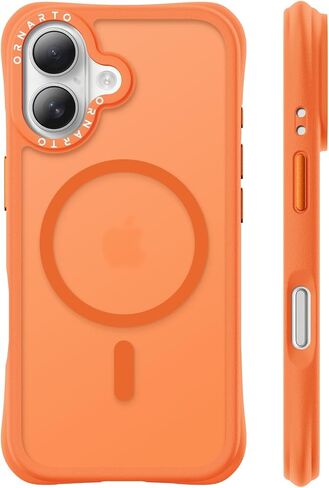 ORNARTO for iPhone 16 Case, Magnetic Matte Chalk Pink in Kuwait