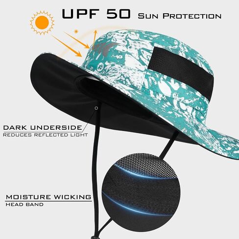 KastKing Sol Armis UPF 50 Boonie Hat for Sun Protection,Men Women in Kuwait