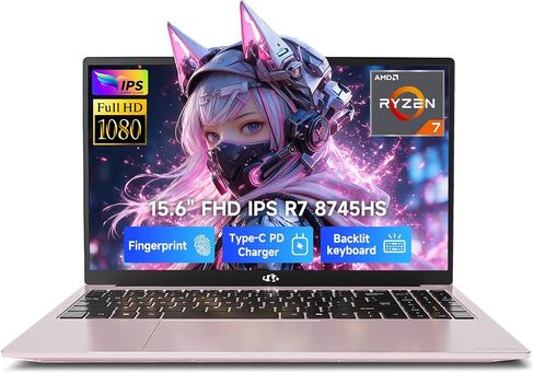 NIMO 15.6" FHD AI-Creator-Laptop, AMD R7 8745HS 8 Cores, 64GB DDR5 1TB SSD in Kuwait