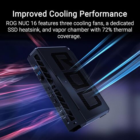 ROG NUC 16 Gaming Mini PC, Core Ultra 7 270HX+, RTX 5060, 16GB RAM, 1TB SSD in Kuwait