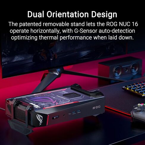 ROG NUC 16 Gaming Mini PC, Core Ultra 7 270HX+, RTX 5060, 16GB RAM, 1TB SSD in Kuwait