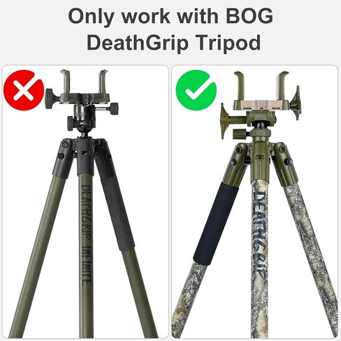 Used- 55mm Arca Tripod Ball Head & Ball Head Converter for BOG DeathGrip in Saudi Arabia