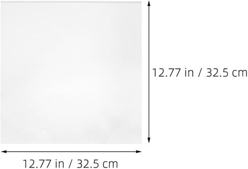 Vinyl Record Sleeves 10pcs Plastic Adhesive Outer Covers in Kuwait
