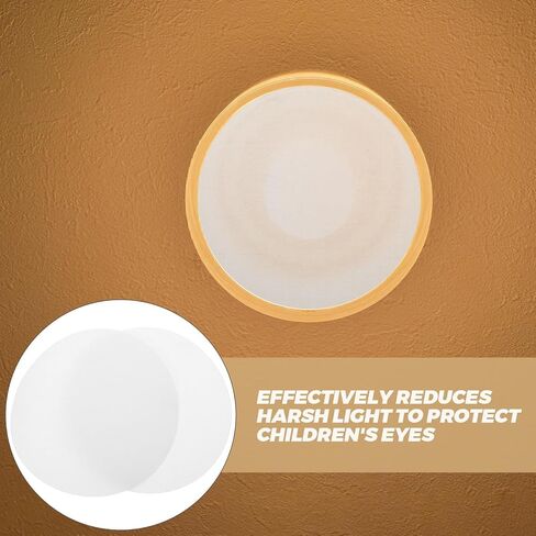 Light Diffuser Sheet Cloth for 2pcs Ceiling Lights Beige in Kuwait