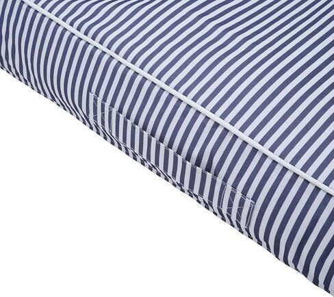 SUNNYLiFE Le Weekend Luxe Lie-On Lounger, Navy, PVC/Polyester, 70.87 x 33.46 x 19.69 inches, 8.38 lbs in Saudi Arabia