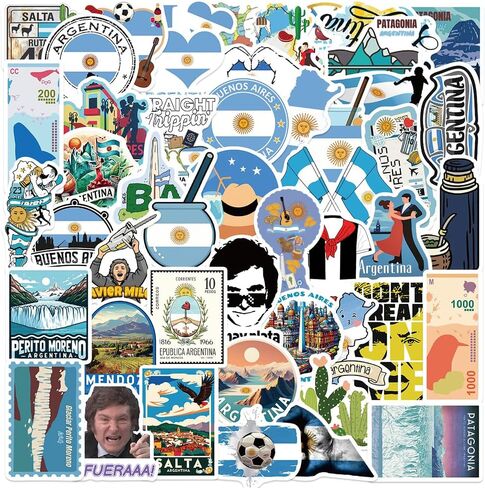 Ukraine Stickers |50Pcs Ukrainian Theme Waterproof Vinyl Decals in Kuwait