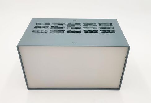DIY Electronic Enclosure Box Case 4U 175 x 178 x 305 mm. Full Aluminum Blue in Saudi Arabia