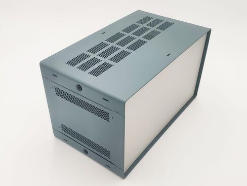 DIY Electronic Enclosure Box Case 4U 175 x 178 x 305 mm. Full Aluminum Blue in Saudi Arabia
