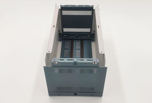 DIY Electronic Enclosure Box Case 4U 175 x 178 x 305 mm. Full Aluminum Blue in Saudi Arabia