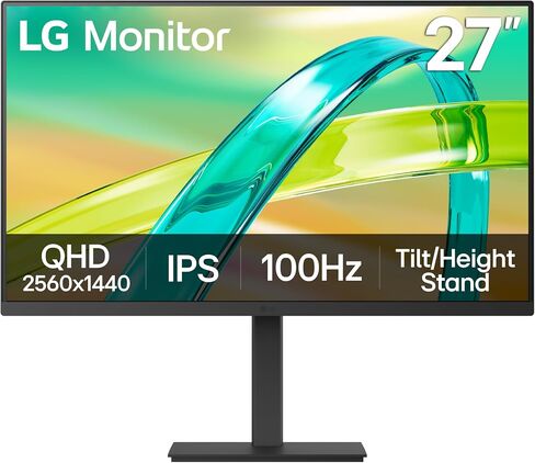 LG 27U630B-B 27-inch QHD IPS 100Hz HDR10 Built-in Speaker Computer Monitor in Kuwait