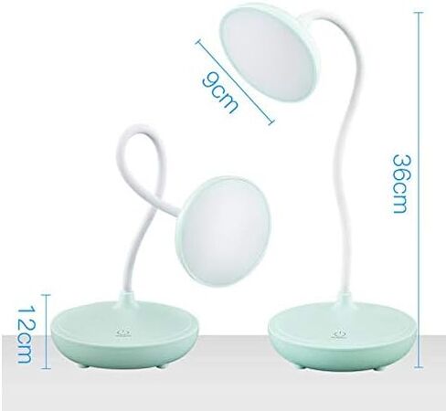 LED Studying Lamps USB Charging 3 Modes Dimming Table Lamp for Children Kids Reading Study Touch Switch Reading Study Light (Color : D) (A) in Kuwait