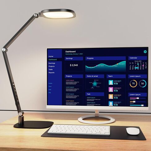 LitONES LED Desk Lamp for Home Office, Eye-Caring Diffused Desk Light in Kuwait