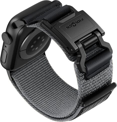متوافق مع أبلات Apple Watch Ultra 2 للرجال ، حلقة نايلون رياضية نايلون مضفر ناعمة مع مشبك خطاف مغناطيسي لـ IWatch Ultra 49mm ، سلسلة 10 46 مم ، 9/8/7 45 مم ، SE/6/5/4 44 ملم in Kuwait