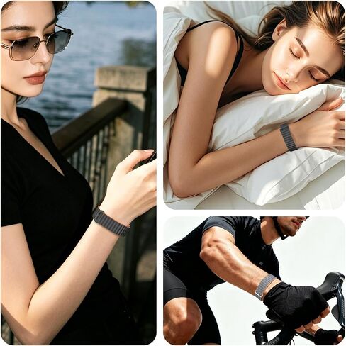 HANDODO Magnetic Silicone Watch Band Compatible with Fitbit Air in Kuwait