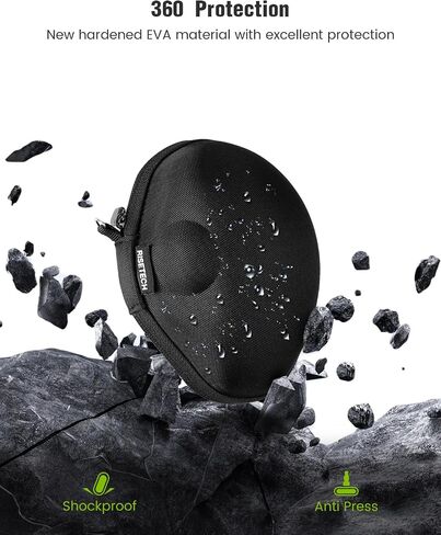 Mouse Travel Case Compatible with Logitech MX Ergo S Advanced Wireless Trackball Mouse Laptop Computer Mouse Hard Carrying Bag – with Clip and Lanyard in Kuwait
