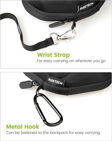 Mouse Travel Case Compatible with Logitech MX Ergo S Advanced Wireless Trackball Mouse Laptop Computer Mouse Hard Carrying Bag – with Clip and Lanyard in Kuwait