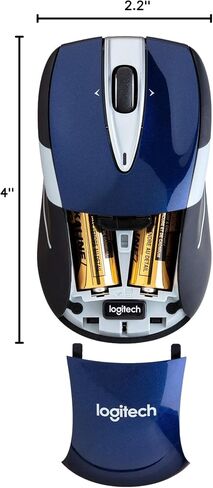 Logitech Wireless Mouse M525 - Navy/Grey in Kuwait
