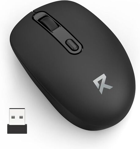 Redragon Wireless Mouse, Bluetooth and 2.4G USB A Dual Mode, Black in Kuwait
