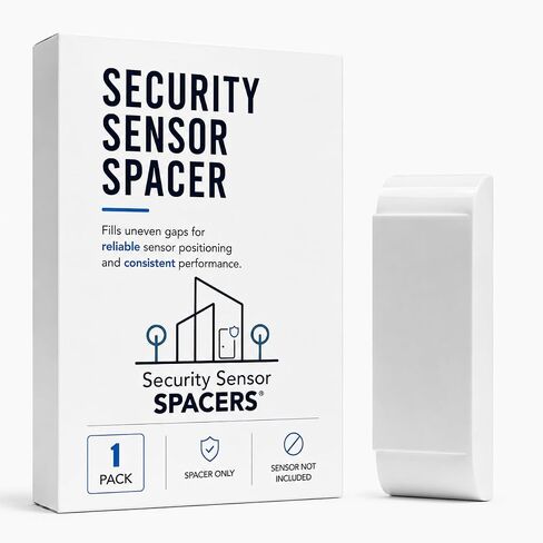 Ring Alarm Magnet Riser | 1 Pack with 3M Adhesive - Easy Mount to Any Doorway, Window, and Entryway | Ring Sensor/Magnet Not Included (1/2 inch) in Saudi Arabia