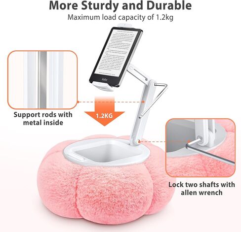 Pillow Stand for Kindle Tablet, Table Pillow Stand for Lap in Kuwait