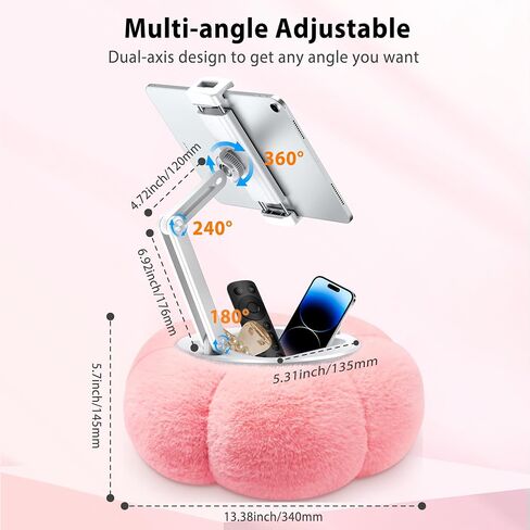 Pillow Stand for Kindle Tablet, Table Pillow Stand for Lap in Kuwait