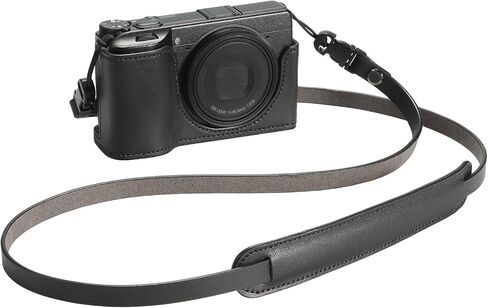 Nappa Leather Camera Case with Strap for Ricoh GR IV, Pink in Kuwait