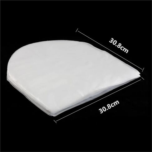 Vinyl Record Sleeves 50 Pack 12-Inch Record Sleeves Transparent Plastic Inner Outer LP Vinyl Covers in Saudi Arabia