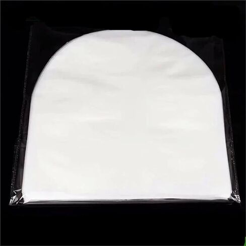 Vinyl Record Sleeves 50 Pack 12-Inch Record Sleeves Transparent Plastic Inner Outer LP Vinyl Covers in Saudi Arabia