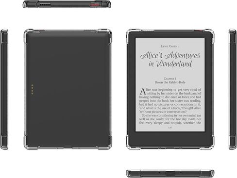 حافظة شفافة لجهاز Musnap Neo C/Musnap Neo eReader مقاس 6 بوصات، نحيف وخفيف الوزن مصنوع من مادة TPU وشفافة ومرنة وناعمة من الخلف (شفاف) in Kuwait
