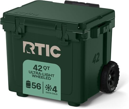 RTIC 42 Quart Ultra-Light Wheeled Hard Cooler Insulated in Kuwait