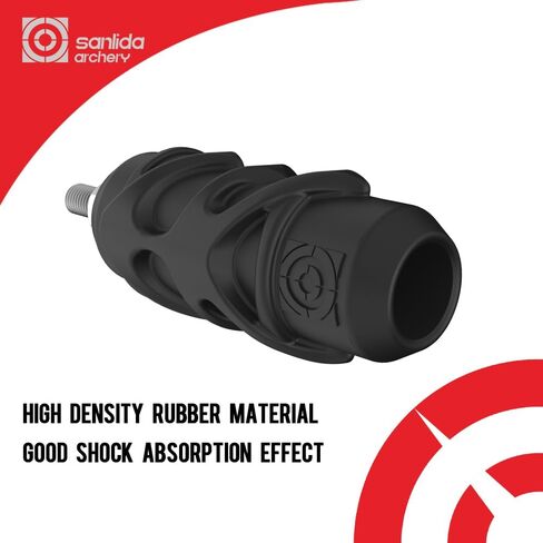 sanlida Archery Dragon X9 Stabilizer Bow Riser Extension Dampener, Easy Disconnect Silencer for Recurve Bow Compound Bow in Kuwait