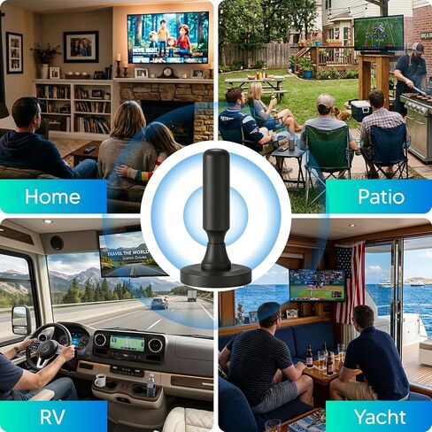 TV Antenna for Local Channels, 2026 Digital TV Antenna for Smart TV Indoor in Kuwait